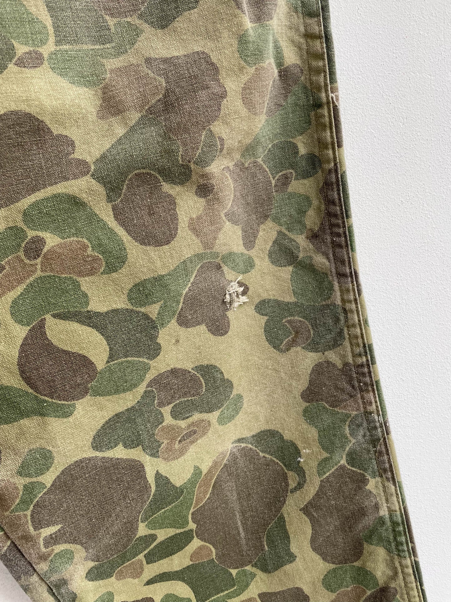 Vintage 70's/80's Duck Hunt Camo Military Trousers - XXL