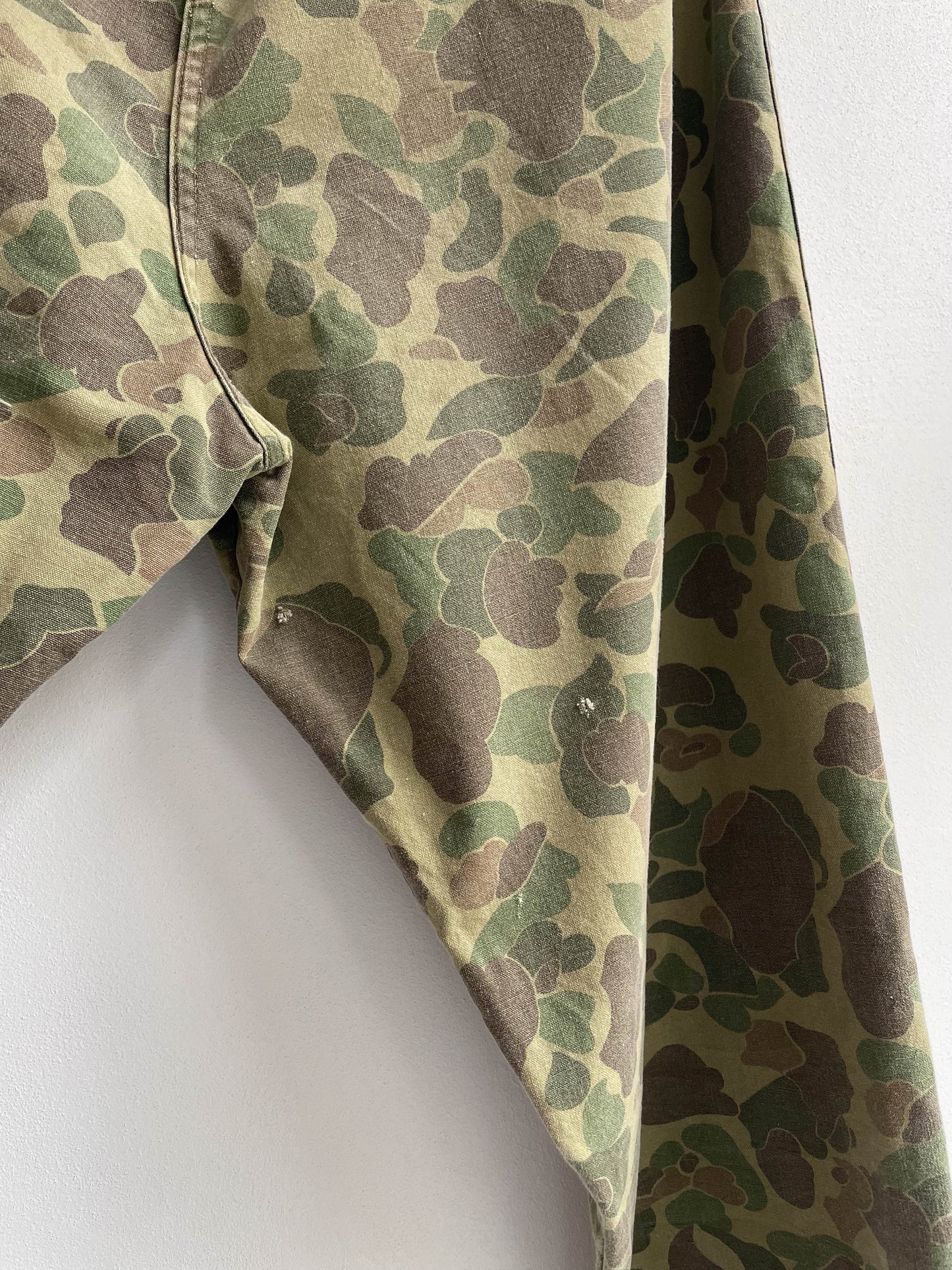 Vintage 70's/80's Duck Hunt Camo Military Trousers - XXL