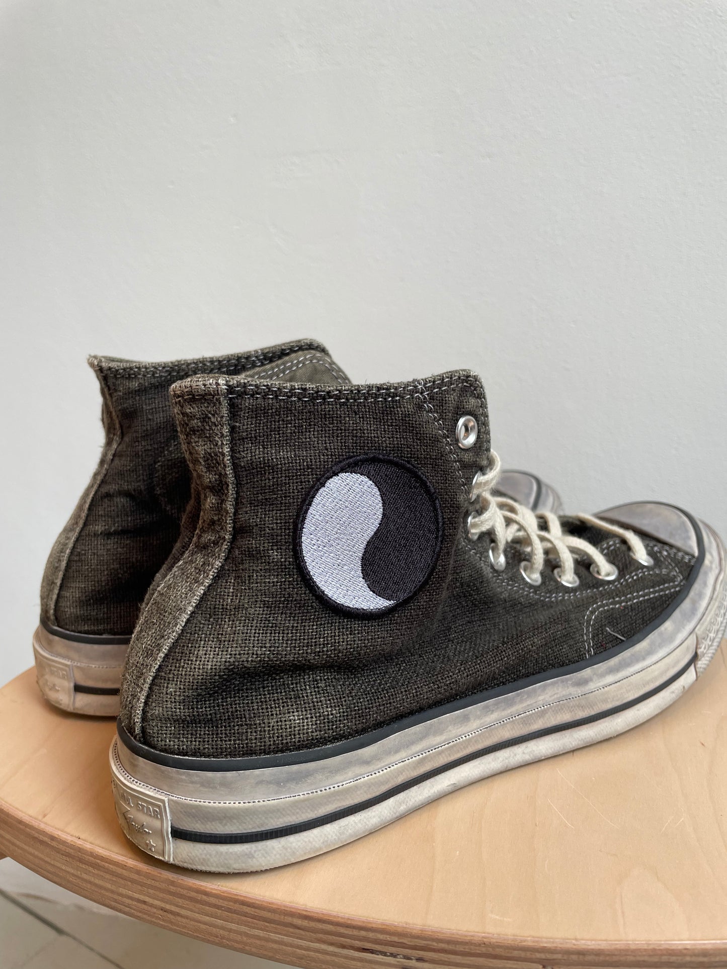 Our Legacy x Stüssy x Converse Chuck 70 Hi Pigeon Grey