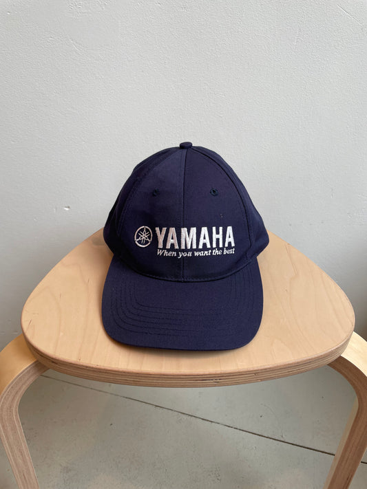 Vintage Yamaha Cap Navy Blue
