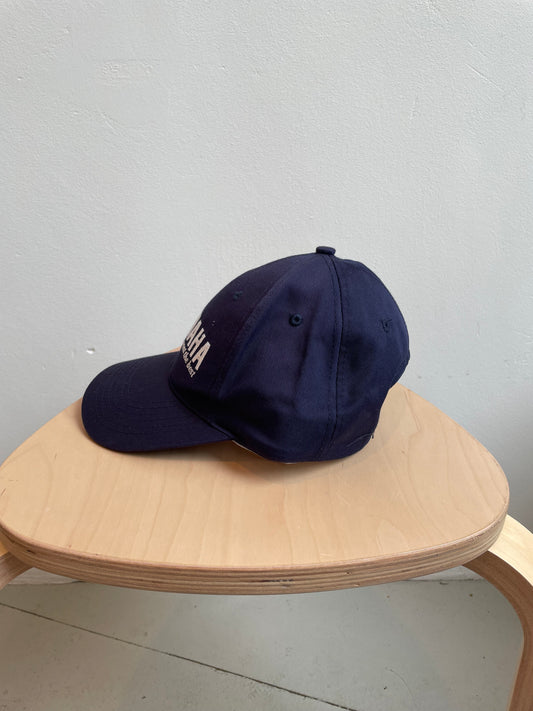 Vintage Yamaha Cap Navy Blue