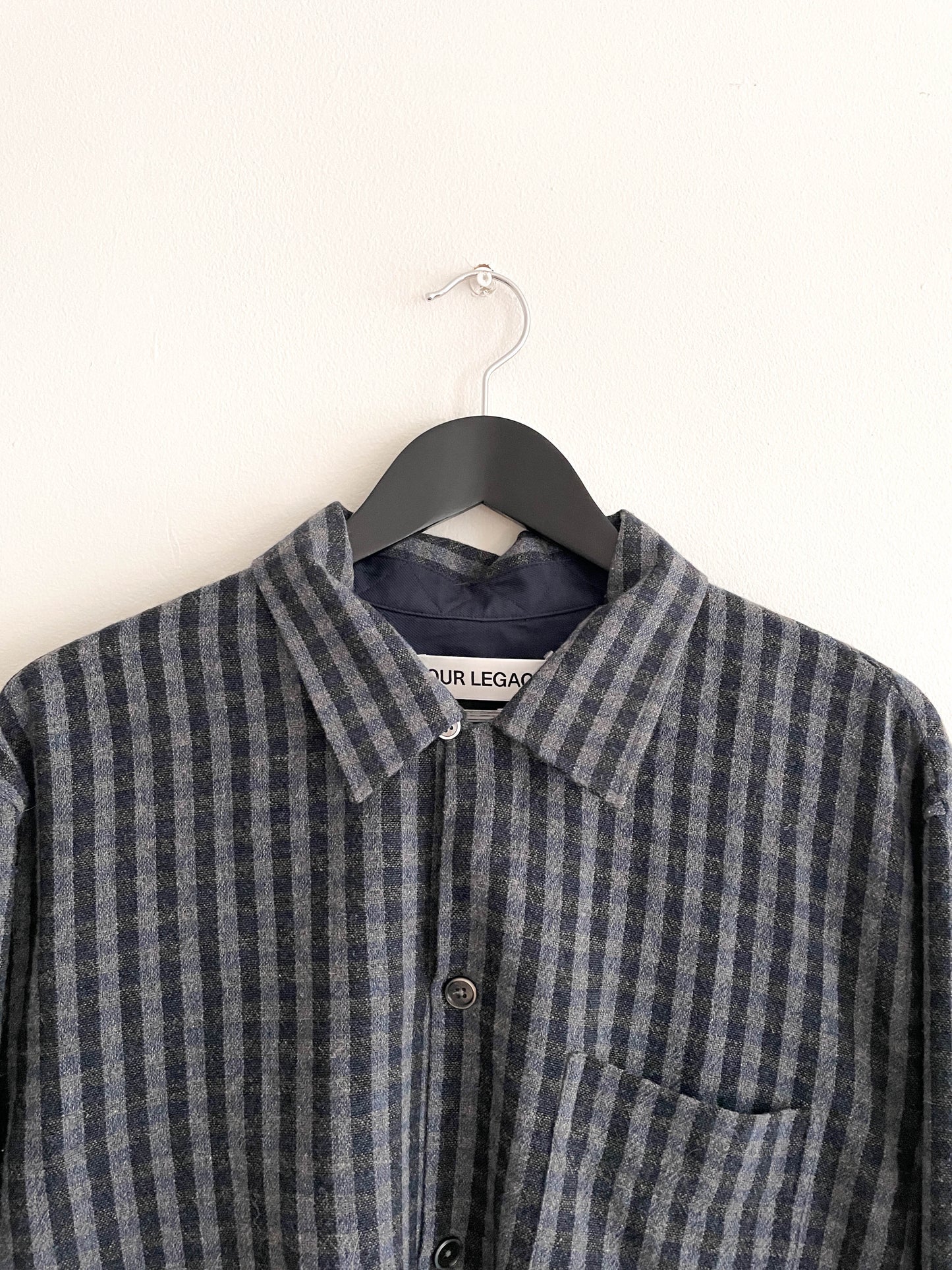 Our Legacy Heusen Shirt Principal Check - Extra Large