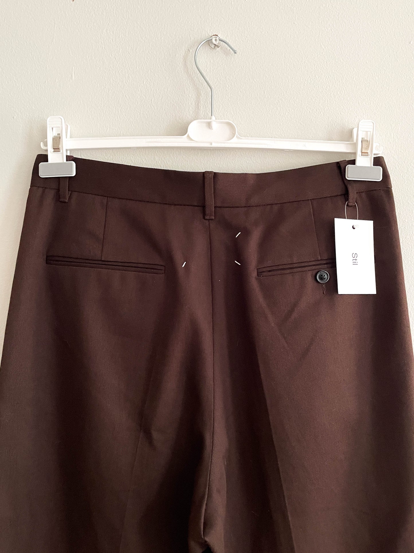 Maison Margiela Wide Pleated Trousers - Large