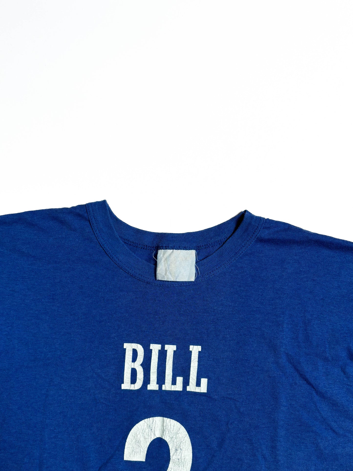 Vintage 1980s / 1990s Single Stitch 'Bill 50' Tee - Medium