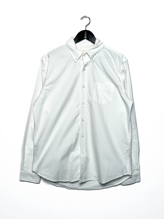 Isto Button Down Cotton Dress Shirt - Large