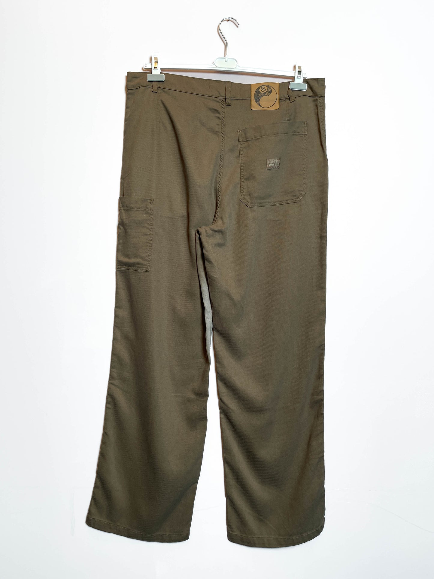 Our Legacy Workshop x Stüssy Olive Cavalry Twill Work Trousers - XL