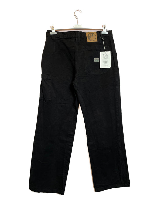 Our legacy Workshop x Stüssy Black Overdye Nettle Canvas Pants - XL