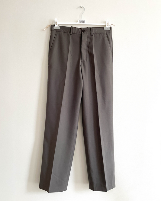 Marni Wool Dress Suit Pants Grey -  Large